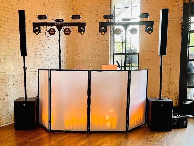 DJ Corona Booth Setup by Corona Entertainment